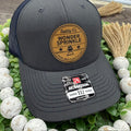 Richardson Charcoal/Navy Patch Hat